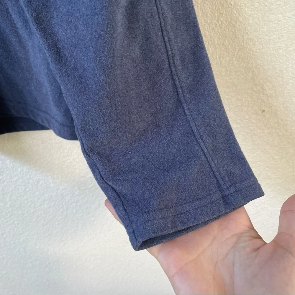 Mondetta Outdoor project quarter zip fleece jacket in steel blue